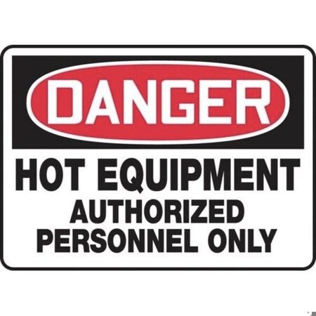 Accuform OSHA DANGER Safety Sign HOT MWLD002XT MWLD002XT